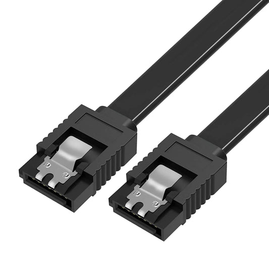 SATA III 6.0 Gbps Data Cable with Locking Latch for HDD & SSD