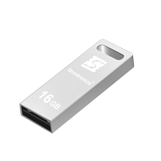 Simmtronics 16GB USB Flash Drive Metal Body with 5 Year Warranty