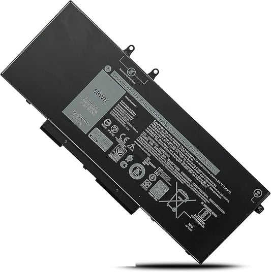 3HWPP Laptop Battery for Dell Latitude 5401 5410 5411 5501 5510 5511, Precision 3541 3551, Inspiron 7706 2-in-1, 17 7500/7506 2-in-1 – Black – Compatible Replacement (10X1J, N2NLL, 1VY7F, 451-BCMN)