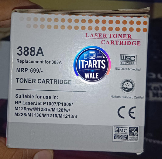 88A Laserjet Toner Cartridge (m126nw, m128fn, m202, m226, p1007)