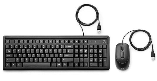HP KM160 Wired USB Standard Desktop Keyboard Compatible with Desktop, Laptop, Mac  (Black)