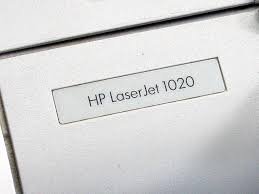 HP LaserJet 1020 Plus/1020/1018 Front Sticker (New)