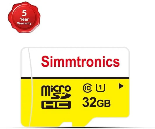 Simmtronics 32 GB MicroSD Card Class 10 90 MB/s Memory Card