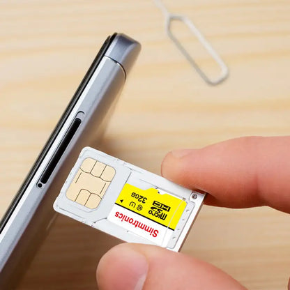 Simmtronics 32 GB MicroSD Card Class 10 90 MB/s Memory Card